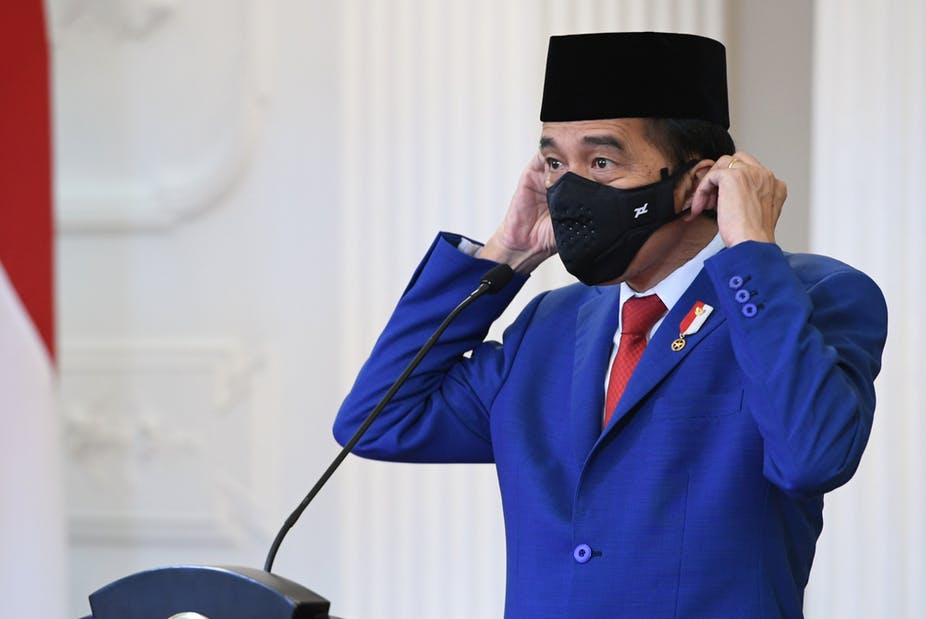 jokowi masker