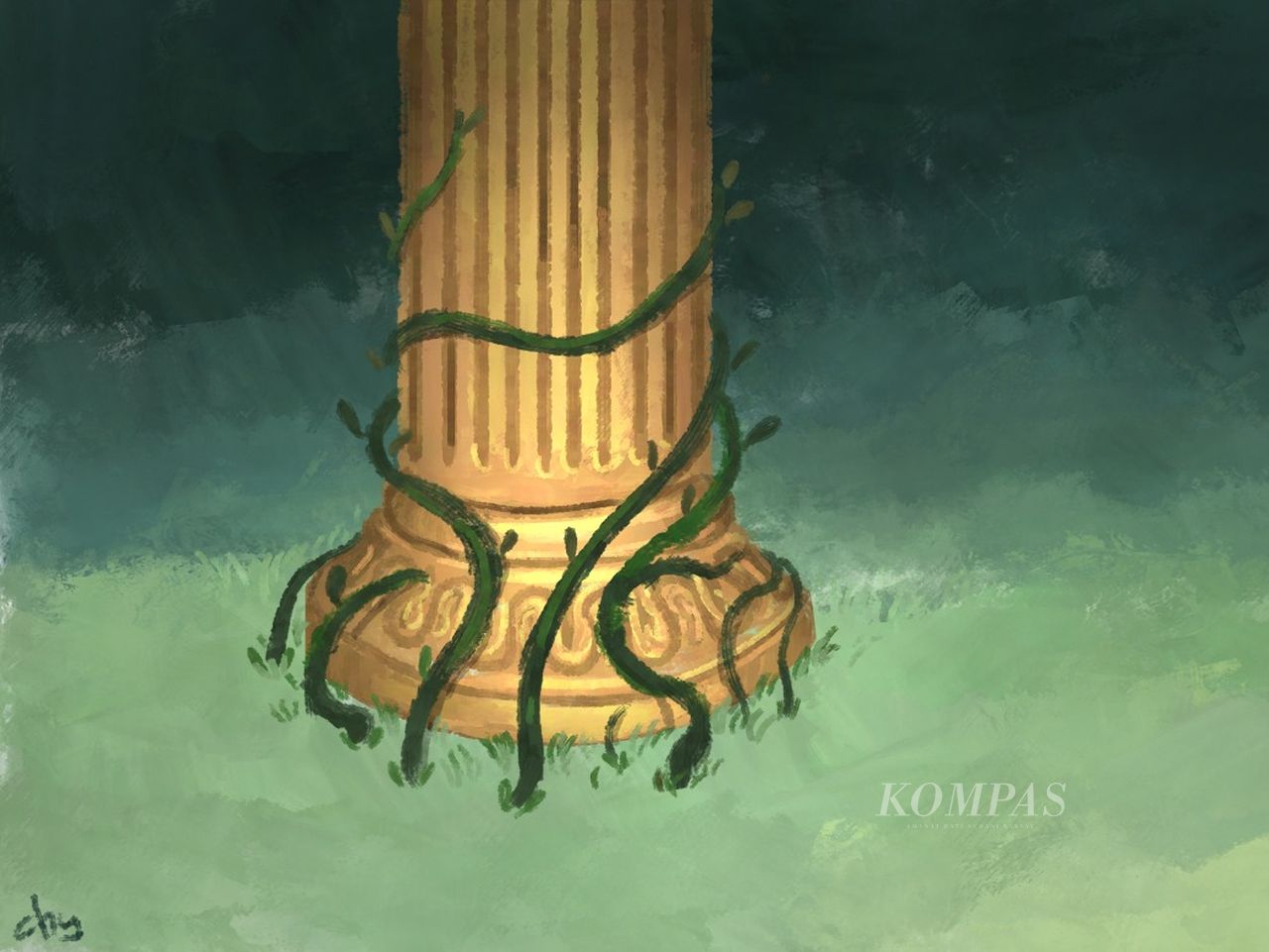 Kompas ilustrasi asean